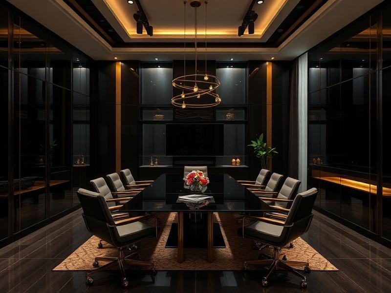مساحة داخلية منفذة بتشطيب فاخر تعكس أسلوب Building Design في التصميم